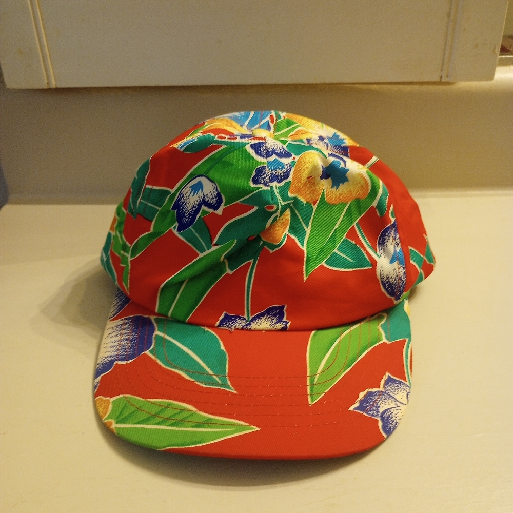 Vintage Men's Tropical Snapback Hat